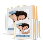 Pack Couette Bi-matière coton et laine bio 4 saisons Edelweiss + oreillers - Label Naturel