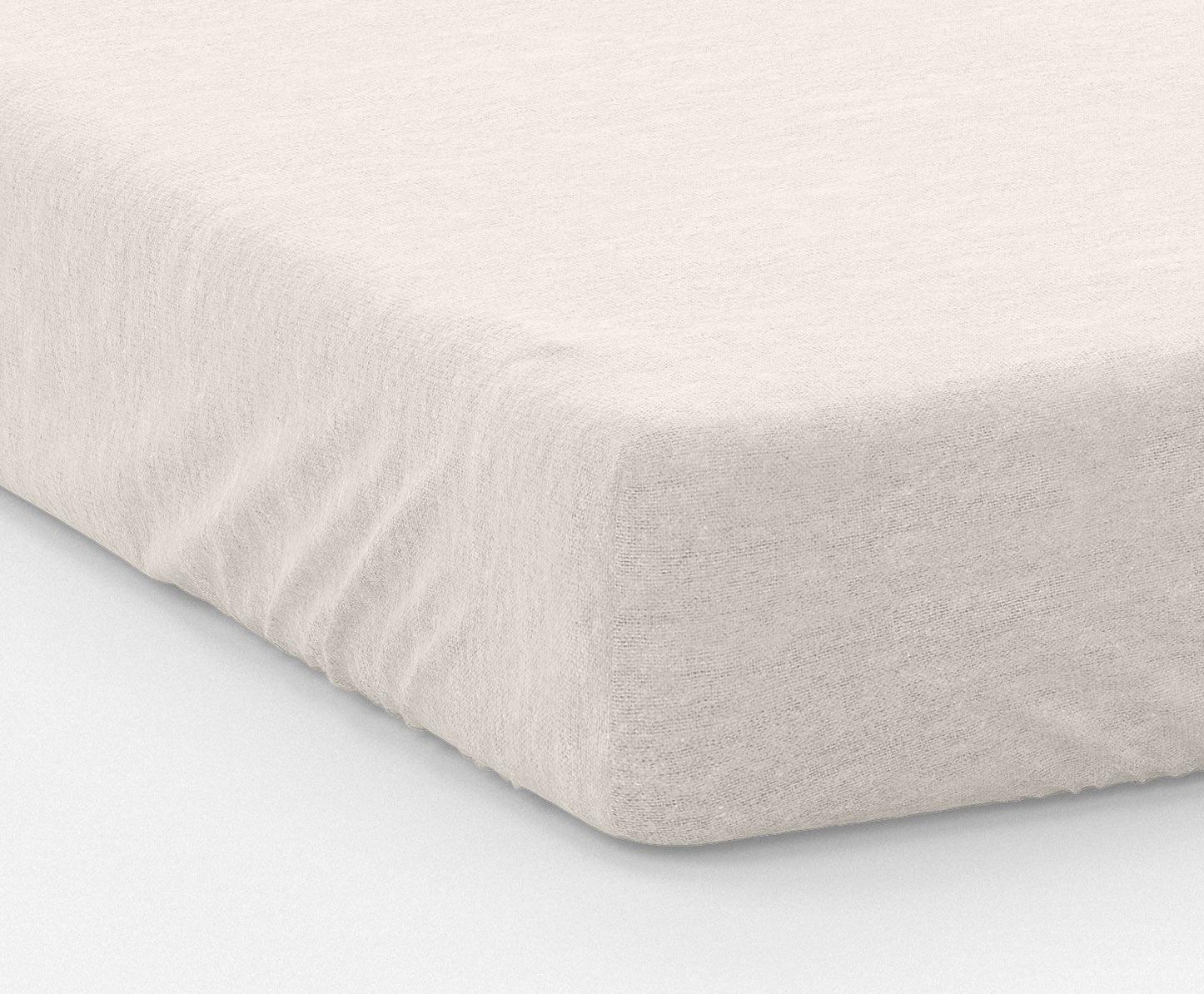 Protège matelas en flanelle de coton bio - Label Naturel