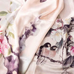 Foulard en soie Fuji - Label Naturel