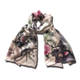 Foulard en soie Fuji - Label Naturel