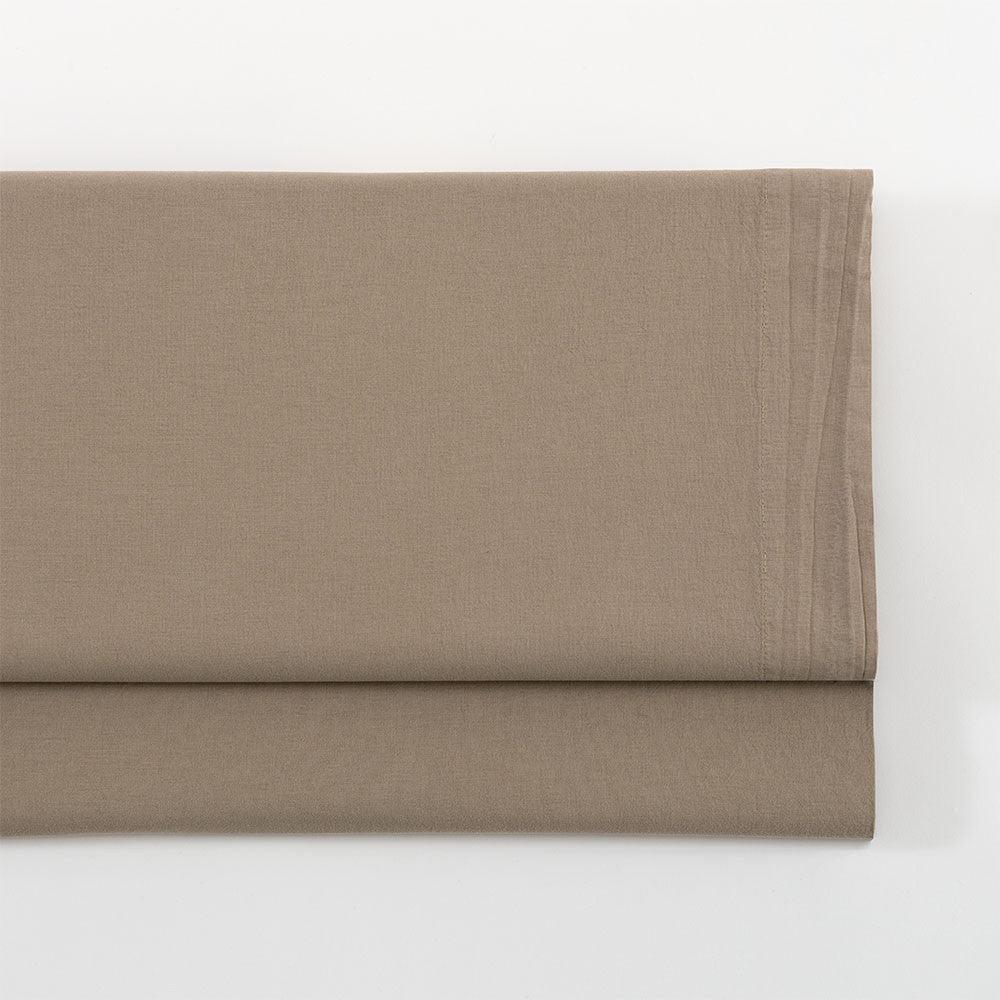 Drap plat coton lavé - Label Naturel