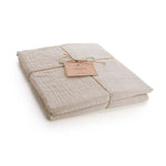 Drap plat en gaze de coton - Label Naturel