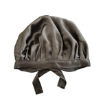 Large bonnet de nuit en soie - Label Naturel