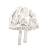 Large bonnet de nuit en soie - Label Naturel