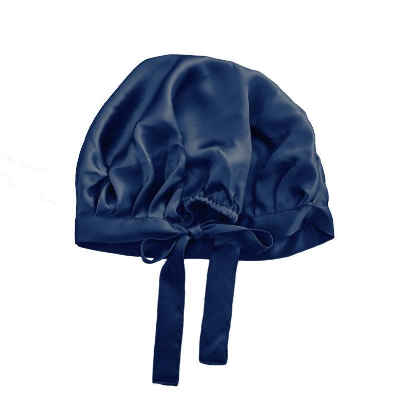 Large bonnet de nuit en soie - Label Naturel