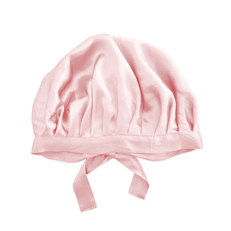 Large bonnet de nuit en soie - Label Naturel