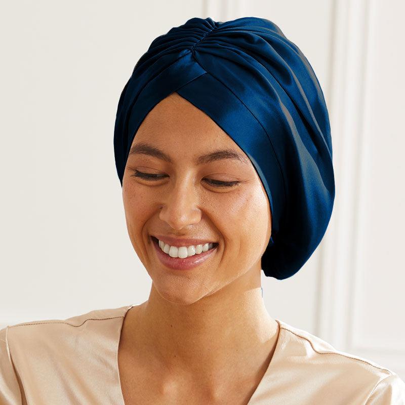 Turban en soie - Label Naturel