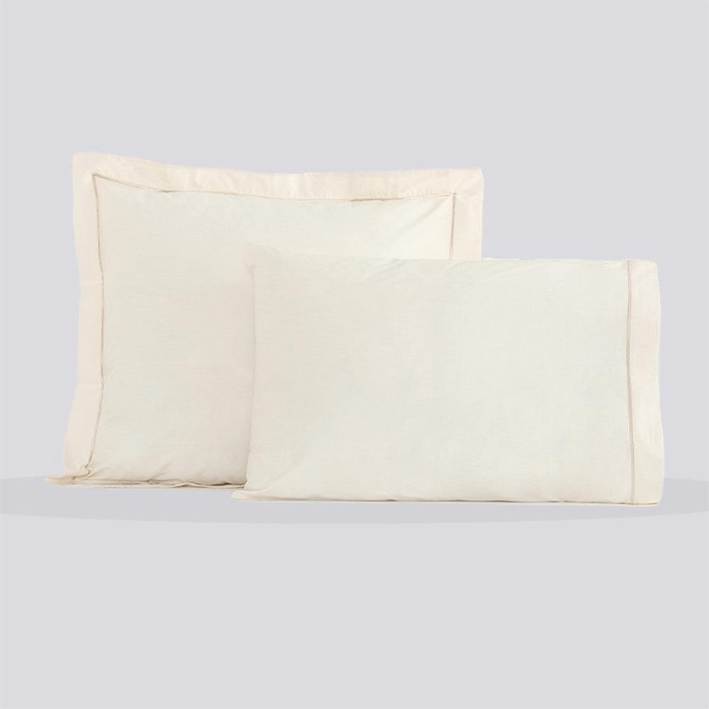 Taie en percale de coton - Label Naturel