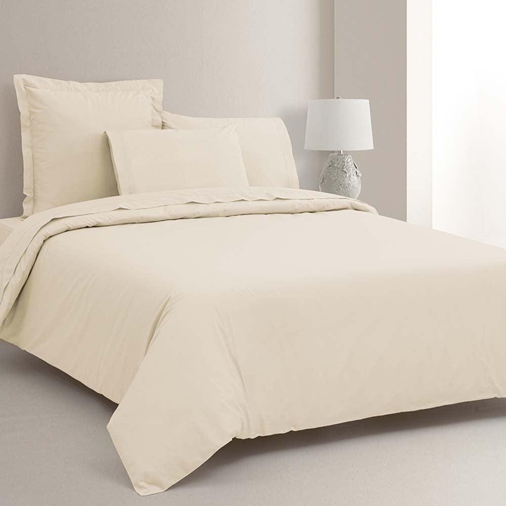 Drap plat en percale de coton - Label Naturel