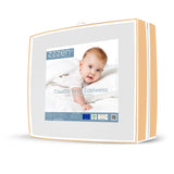 Pack couette bébé bi-matière coton bio & laine bio Edelweiss - Label Naturel